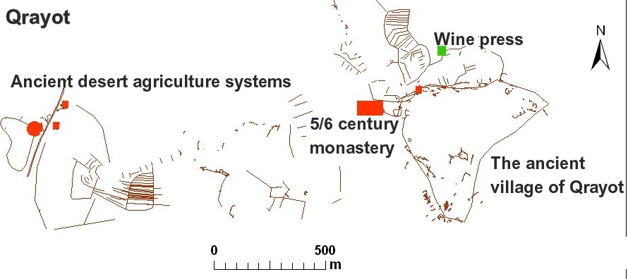 Plan of Site at Ancient Kerioth